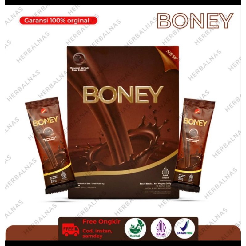 

Boney susu peninggi badan asli original 1 box 10 sachet
