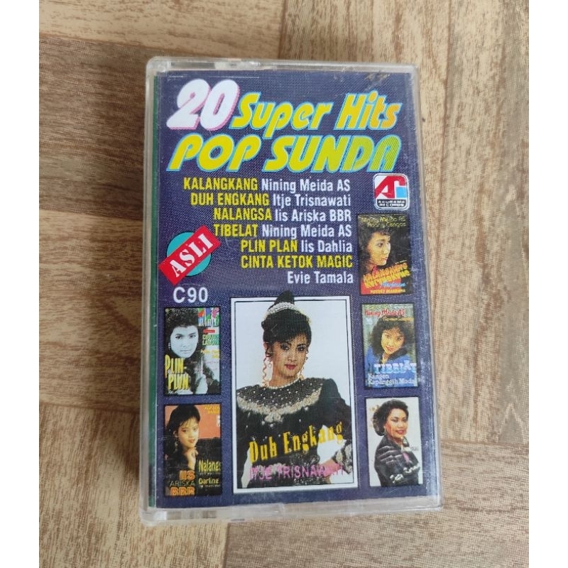 kaset pita 20 super hits pop sunda