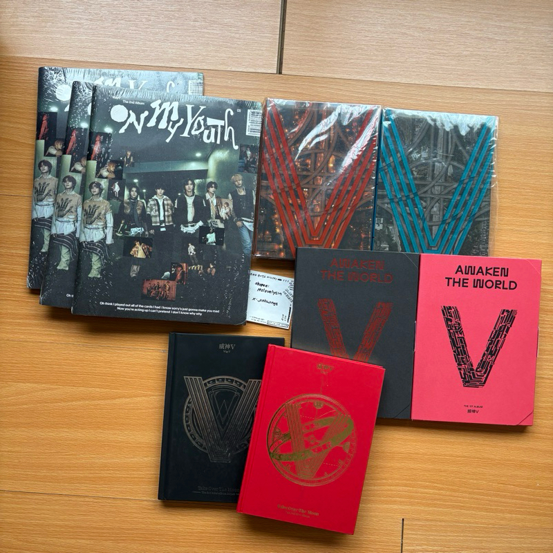 [WAYV] Take Over The Moon / Awaken The World / Kick Back / On My Youth album only / sealed