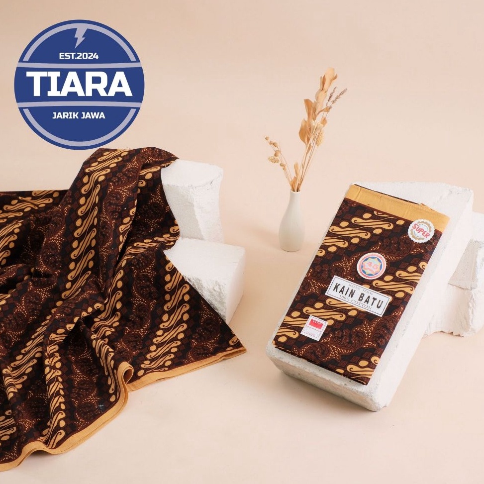 KODE O53W TIARA Jarik Batik Empat Lima  Kain batik cap 45  jarik jawa asli  kain batik panjang  samp