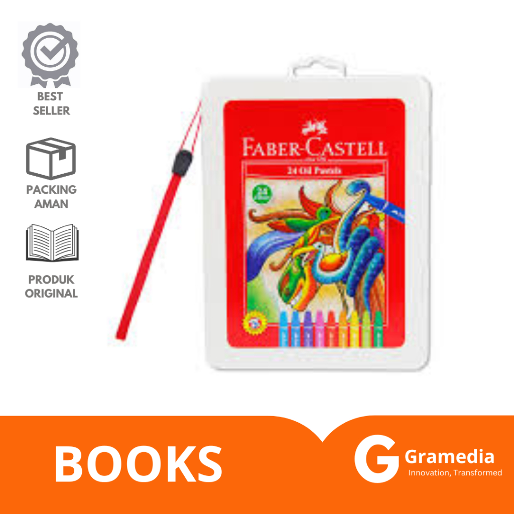 

Gramedia Lampung - FABER HEXAGONAL OIL PASTEL 24