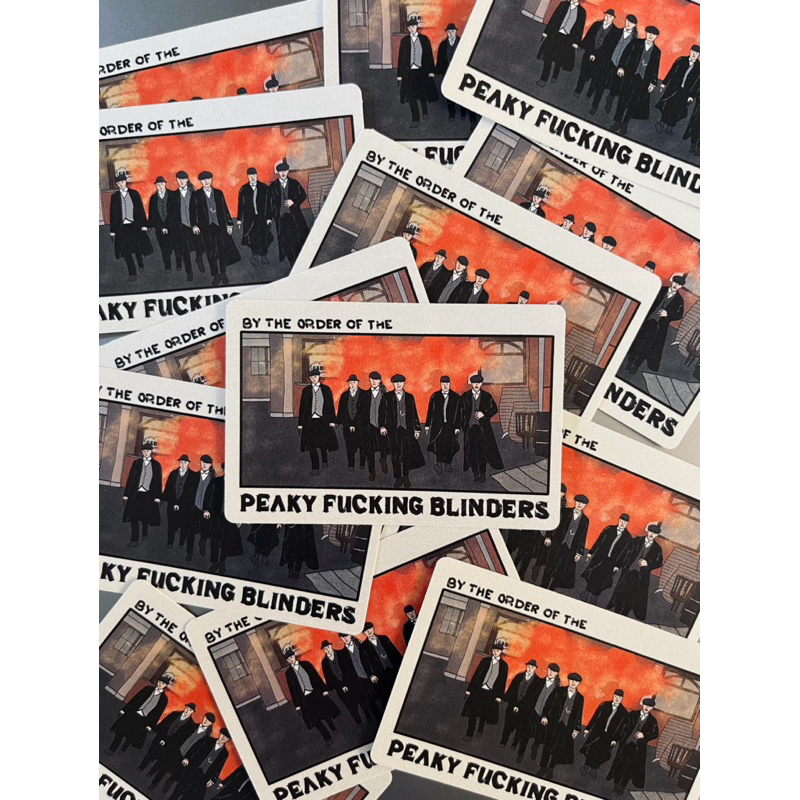 Sticker Peaky Blinders - Sticker Film/ Movie - Bringmemagic