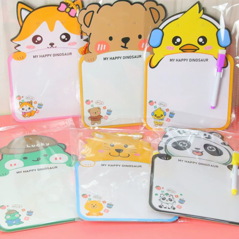 

PPKA~Atk Papan Tulis Mini Anak Karakter Lucu Writing Board ( Free Spidol)/Ppan Tulis Anak Lucu