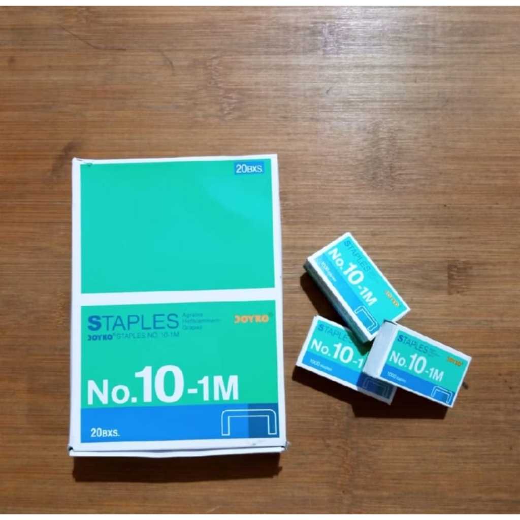 

ISI STAPLES KECIL JOYKO NO 10 (1 BOX) ISI 20 PCS