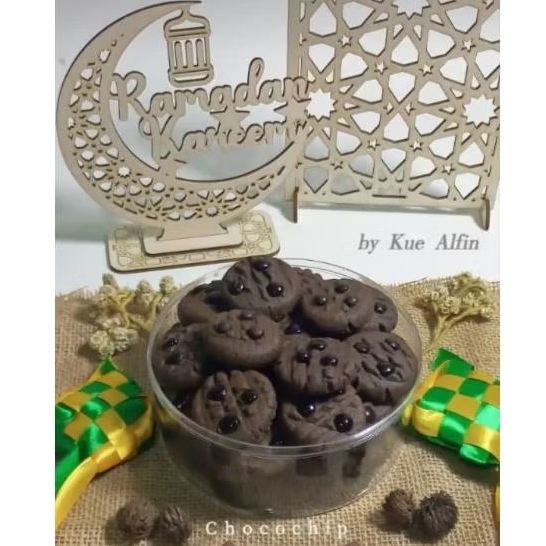 

Chocochip By Kuker Alfin [500gr] / Kue Kering Chocochip Special Lebaran