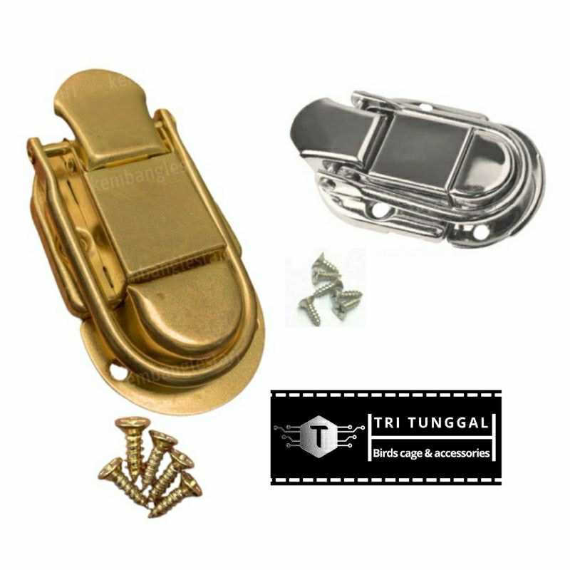 klem koper jumbo klem koper tebok sangkar burung pengunci tebok kandang kotak