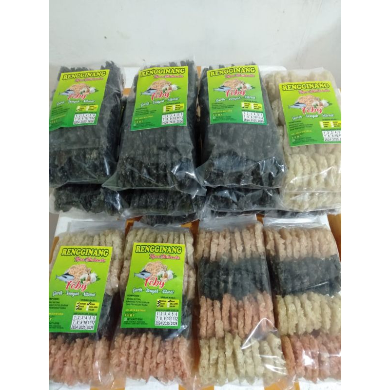 

RENGGINANG SITUBONDO SIAP GORENG VARIAN MIX (CAMPUR) ISI 40-44BIJI