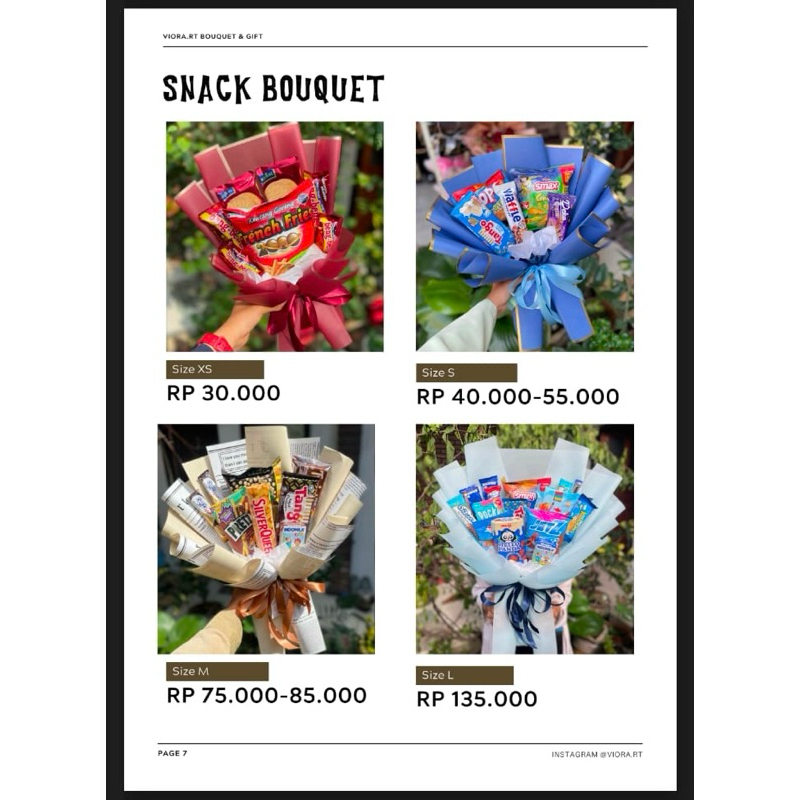 

Snack Bouquet Bandung