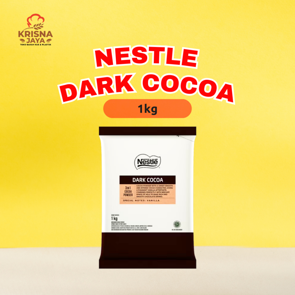 

Nestle Dark Cocoa bubuk minuman rasa dark cokelat 1kg