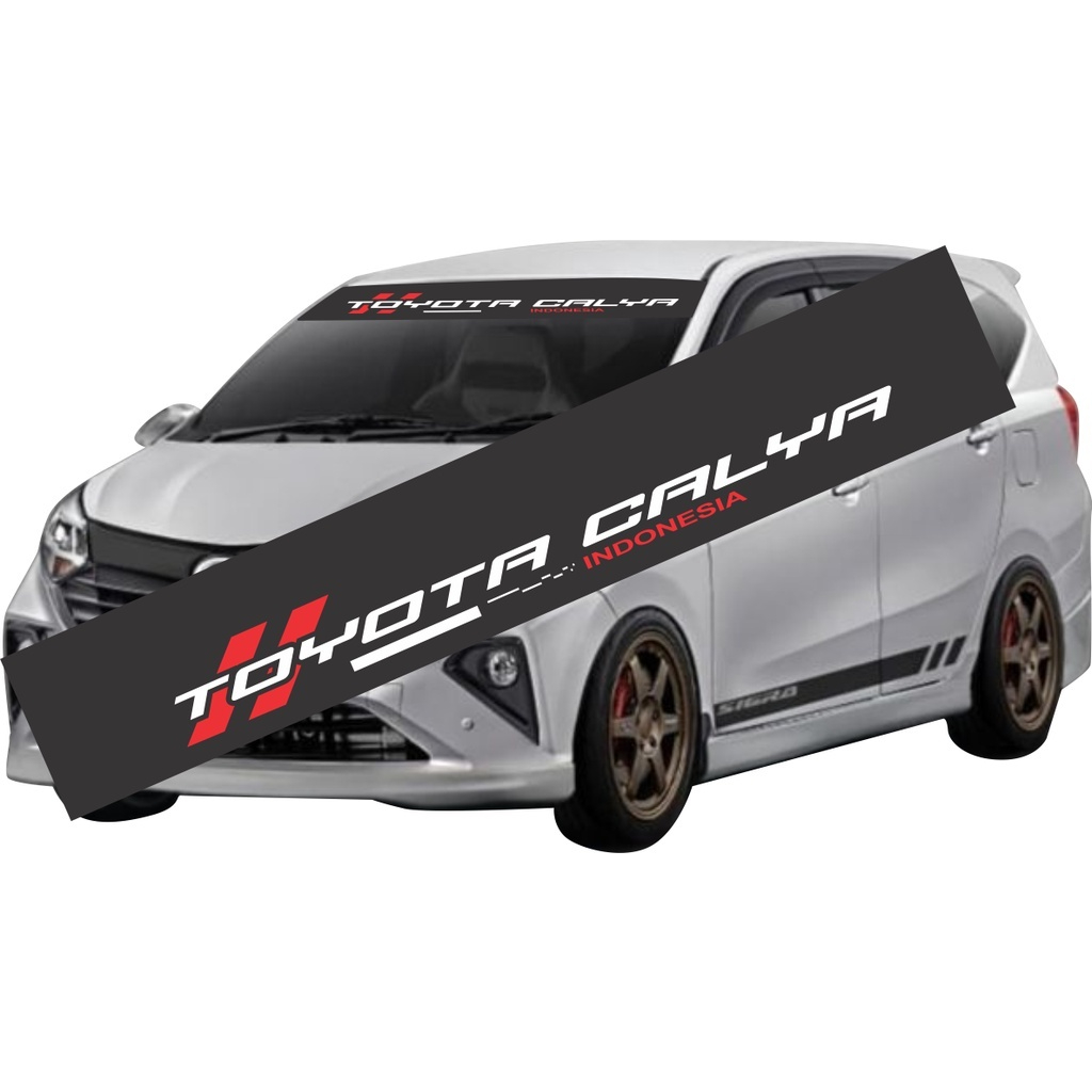 STICKER PONI KACA MOBIL CALYA