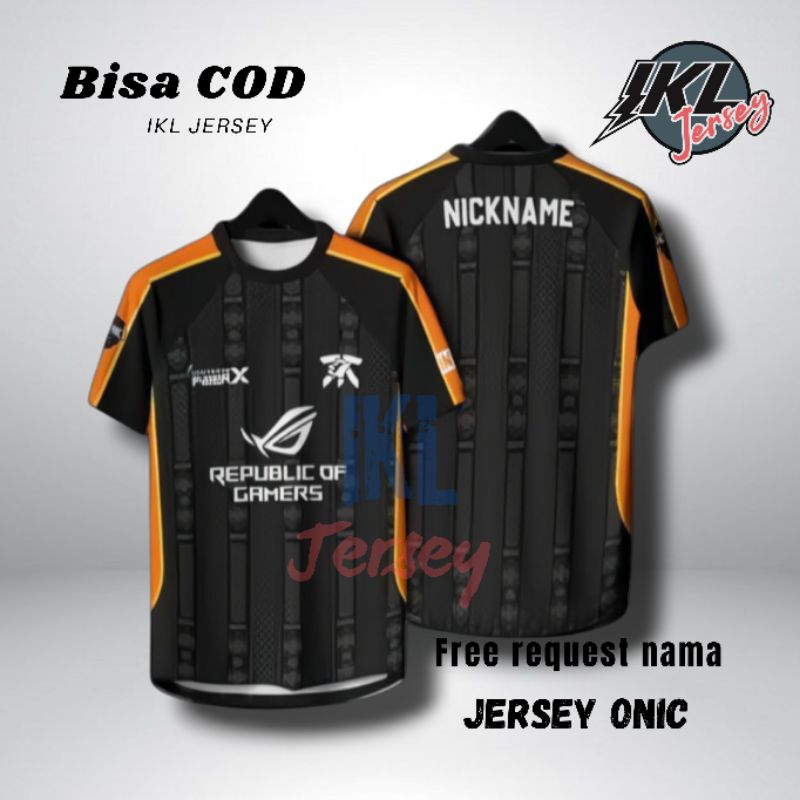 JERSEY BAJU KAOS ONIC PH FNATIC ONIC PHILIPPINES NEW 2025 (Free request nama)