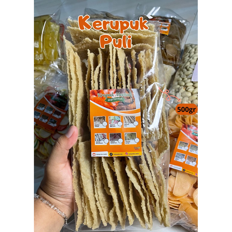 

Krupuk Puli 500gr mentah