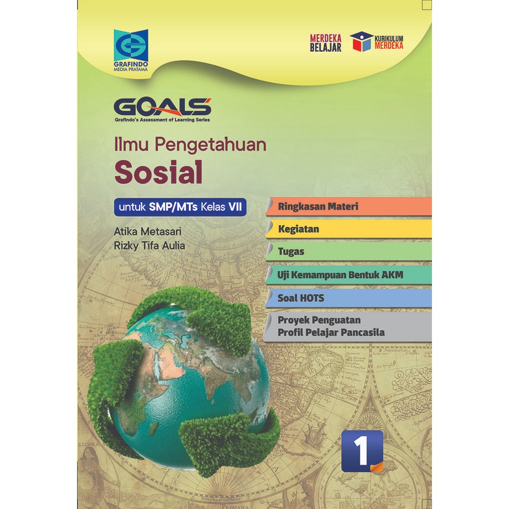 BUKU SOAL GOALS IPS KELAS 7 KURMER GRAFINDO
