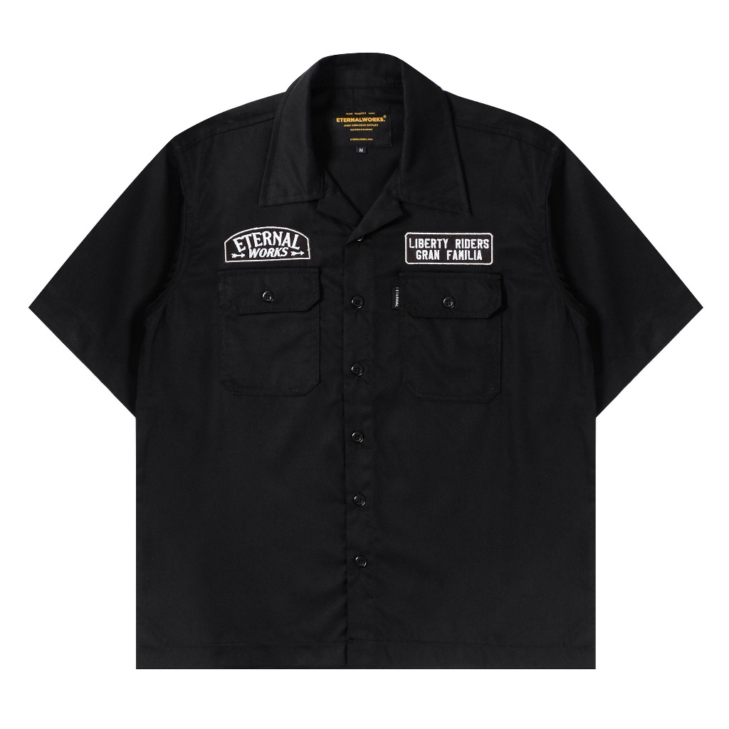ETERNALWORKS - Workshirt Stone Liberty Black
