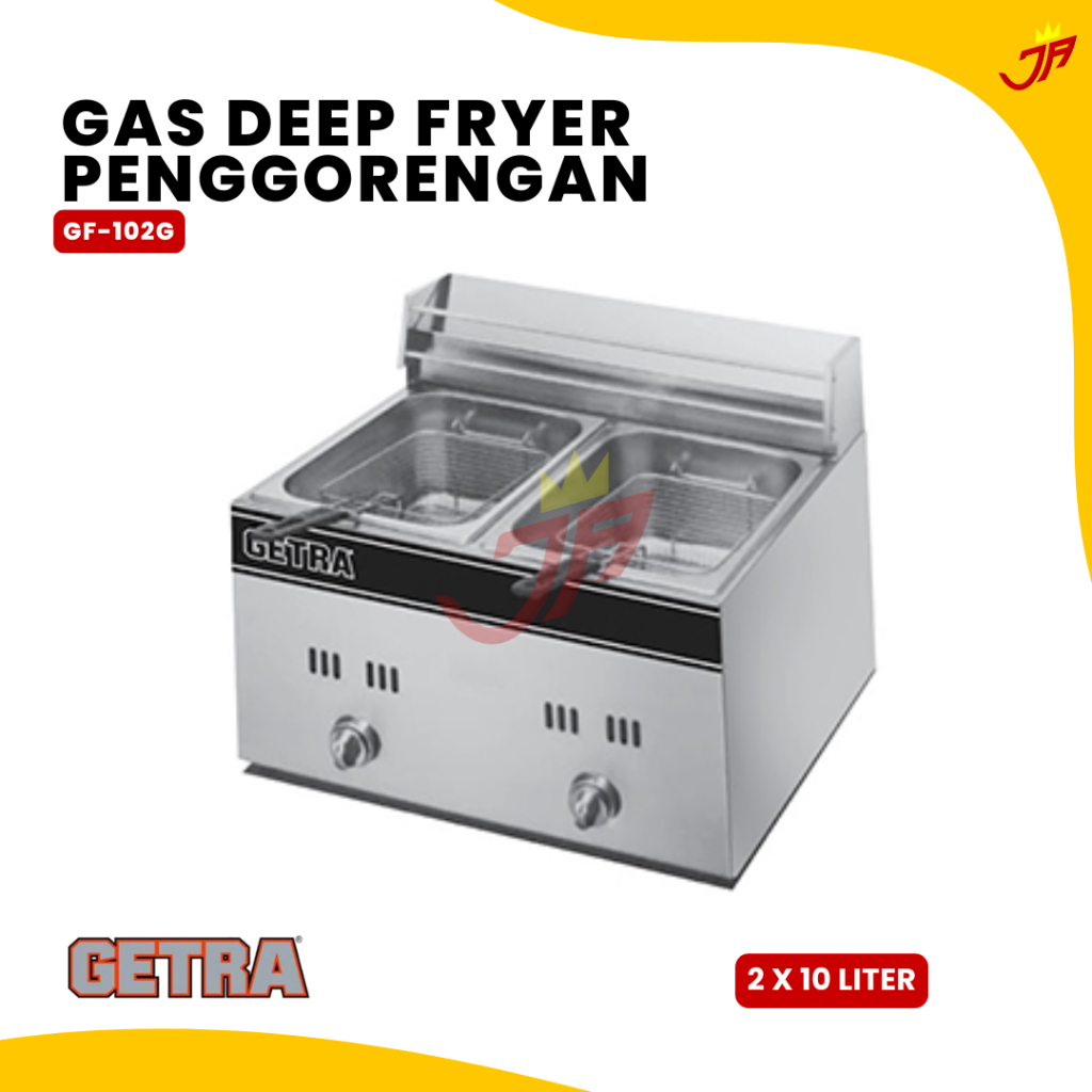 GETRA GF-102G GAS DEEP FRYER PENGGORENGAN/ GF 102G/GF102G