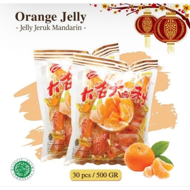 

Naraya Permen Jelly Jeruk Mandarin Orange Candy 500gr