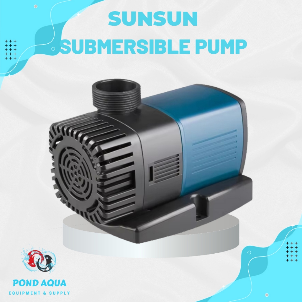 Kolam Koi Sunsun Pompa Air 12000 Lph JTP Pompa Koi Kolam Ikan Low Watt