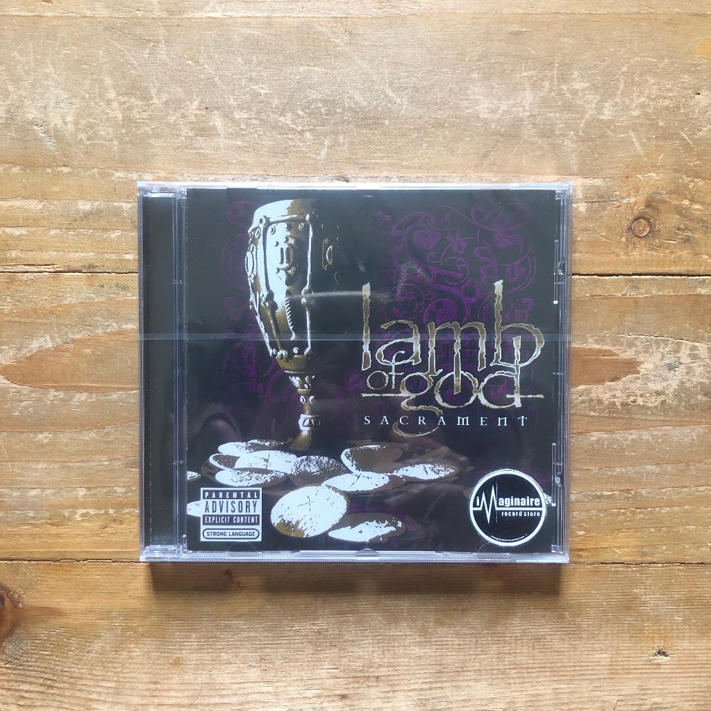 CD Import Lamb Of God ‎- Sacrament CD Impor Original