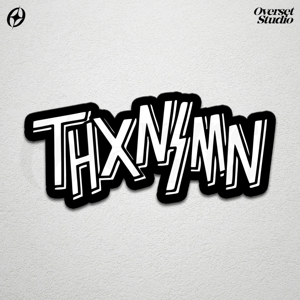 

(GRATIS ONGKIR & COD) Stiker Sticker Thanksinsomnia / Sticker Brand Logo THXNSMN / Sticker Vinyl Glossy / Aesthetic Sticker / Sticker Band / Sticker Lokal Brand Distro Thanksinsomnia / Stiker Satuan / Sticker Custom / Sticker Helm / Stiker Tumbler