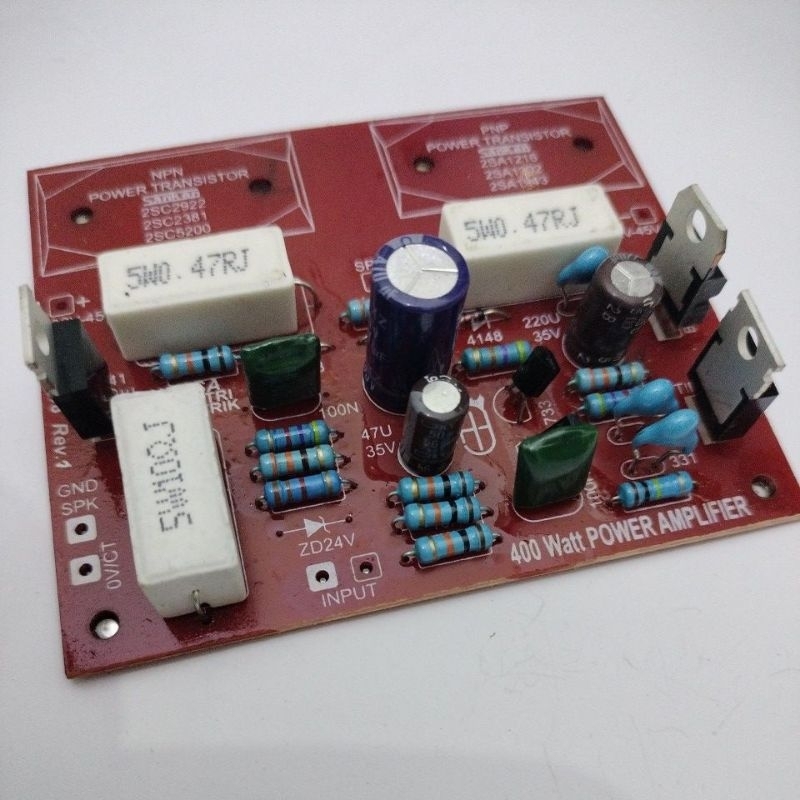 DRIVER POWER AMPLIFIER 400 WATT SANKEN