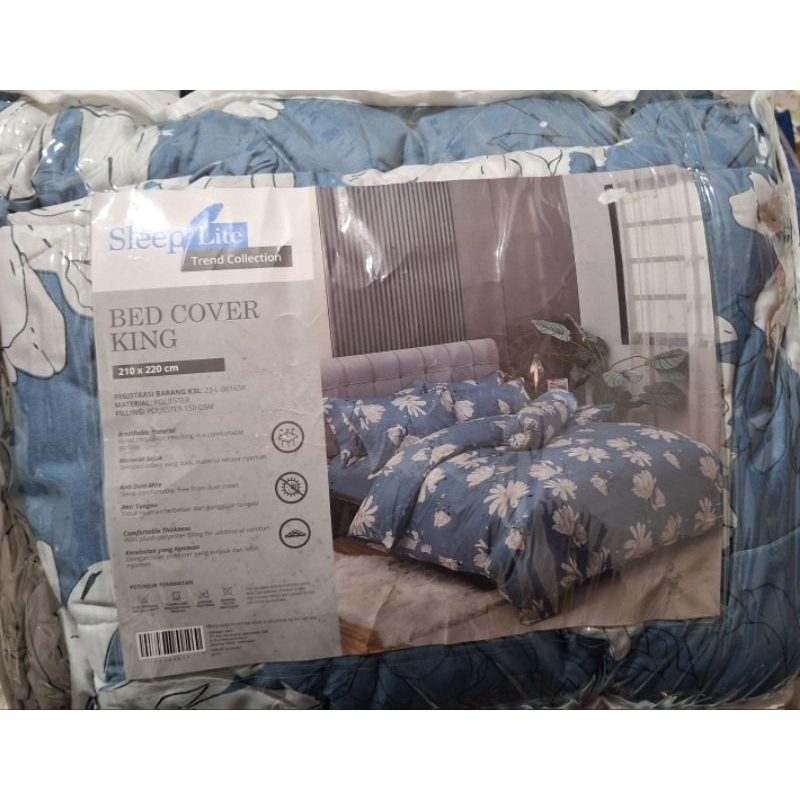 Bed Cover King Sleep Lite Ace Hardware [210 x 220cm] New