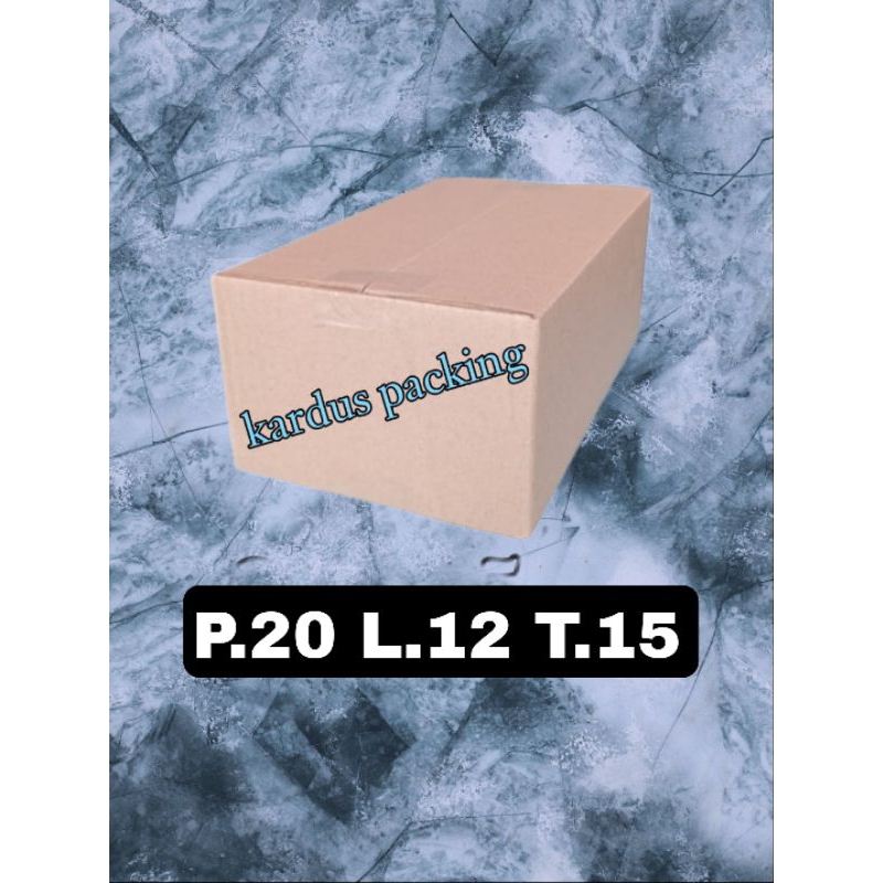 

kardus packing UK 20x12x15 kardus besar kardus kecil