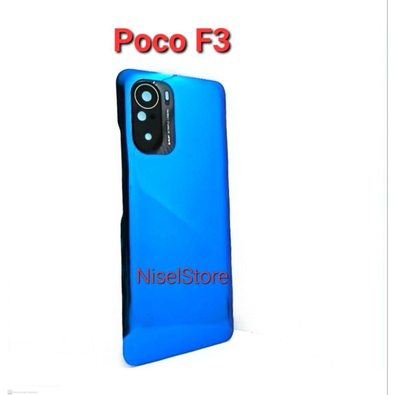 Backdoor Cover Tutup Belakang Pocophone Poco F3/ Casing Poco F3