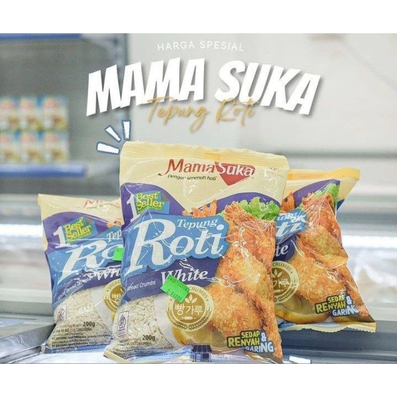 

Mamasuka Mama Suka Tepung Roti Putih Mix Maizena Bumbu ala Resto Serbaguna