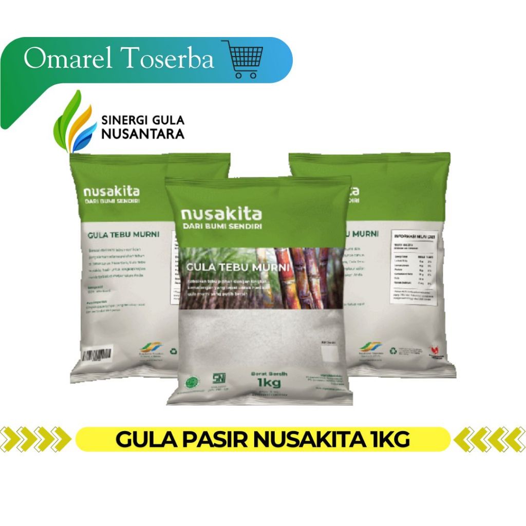 

GULA PASIR NUSAKITA 1kg