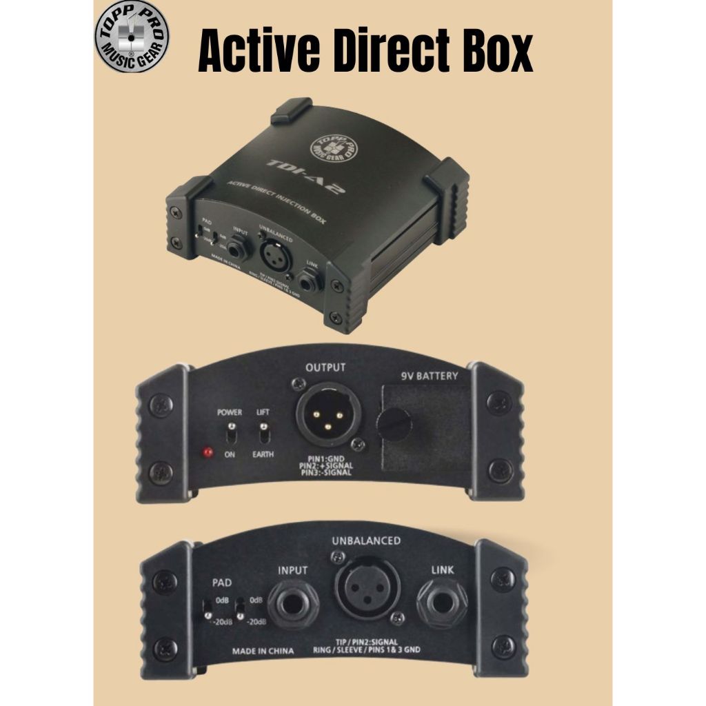 DIRECT BOX TOPP PRO TD1 A2 - ORIGINAL