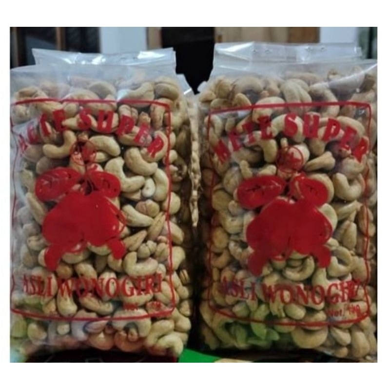 

1kg kacang mete goreng super