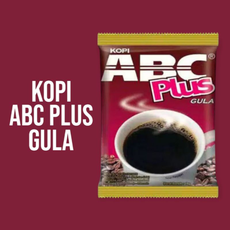 

Kopi ABC Plus Gula 1 Renteng 10 Sachet