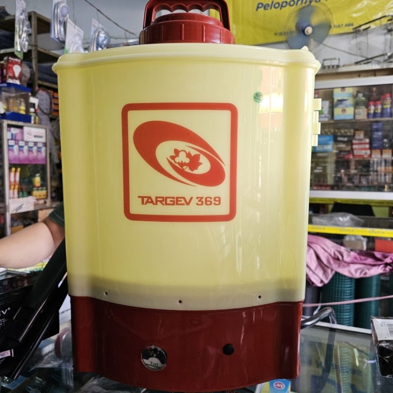 sprayer kompa pompa cas elektrik malaysia tangki original TARGEV TARGET  asli 16 liter sudah SNI