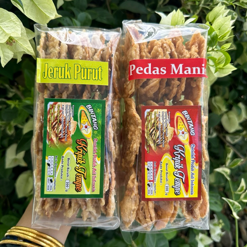 

Keripik Tempe Merk BINTANG