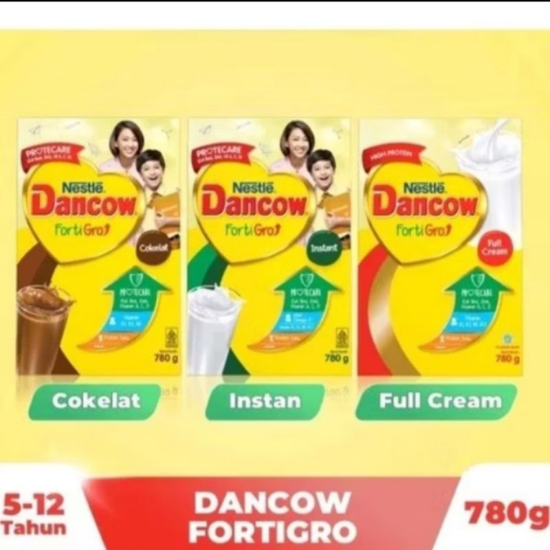 

[shaka toserba] Dancow Fortigro 5-12th Usia sekolah 780gr