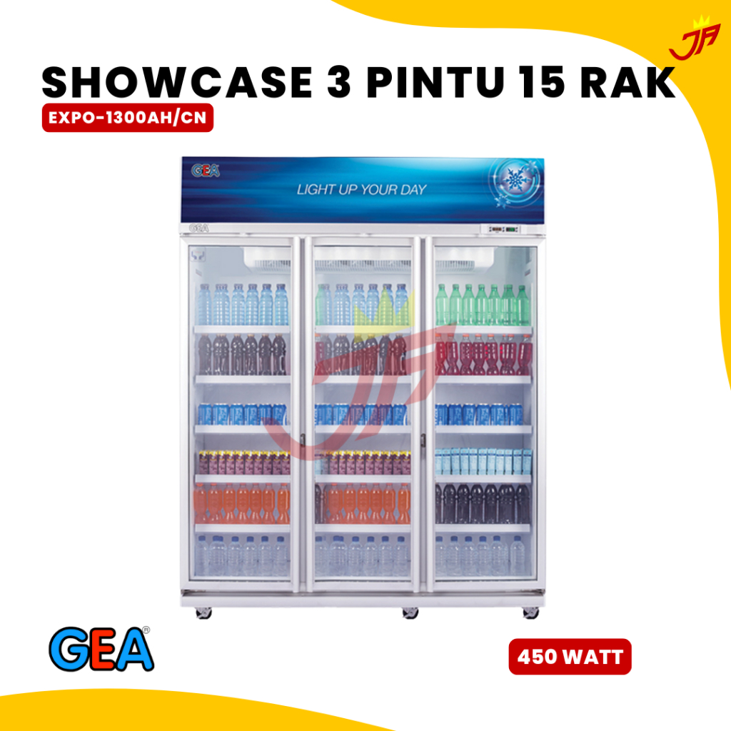 GEA Showcase Expo-1300AH/CN GEA/Showcase 3Pintu 15Rak Gea expo 1300