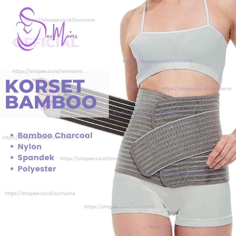 Korset Corset Pelangsing Ibu Pasca Habis Melahirkan Setelah Cesar Normal Wanita Stagen Korset Korse 