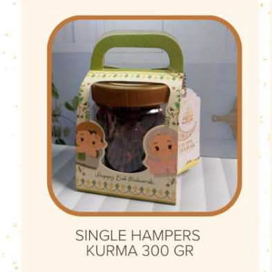 

Kurma Sukari, Ajwa, Tunisia Tangkai, Khalas 300 gr - Single Hampers Kurma Premium