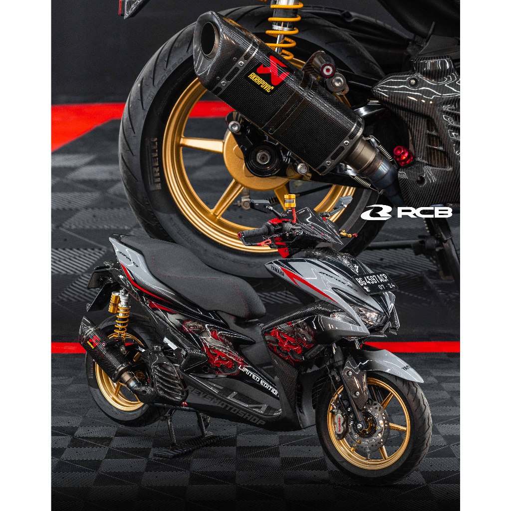 VELG RCB YAMAHA AEROX 155 OLD NEW