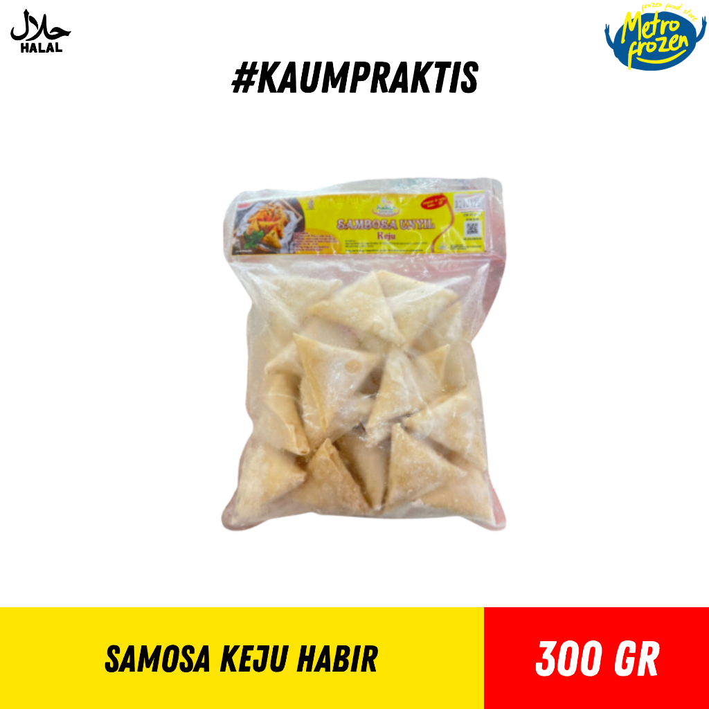 

HABIR Samosa Keju 300gr (25pcs)