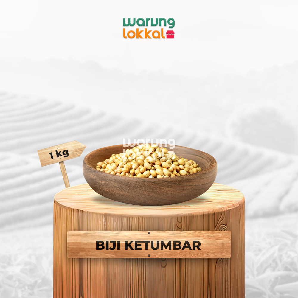 

Biji Ketumbar 1kg - Warung Lokkal