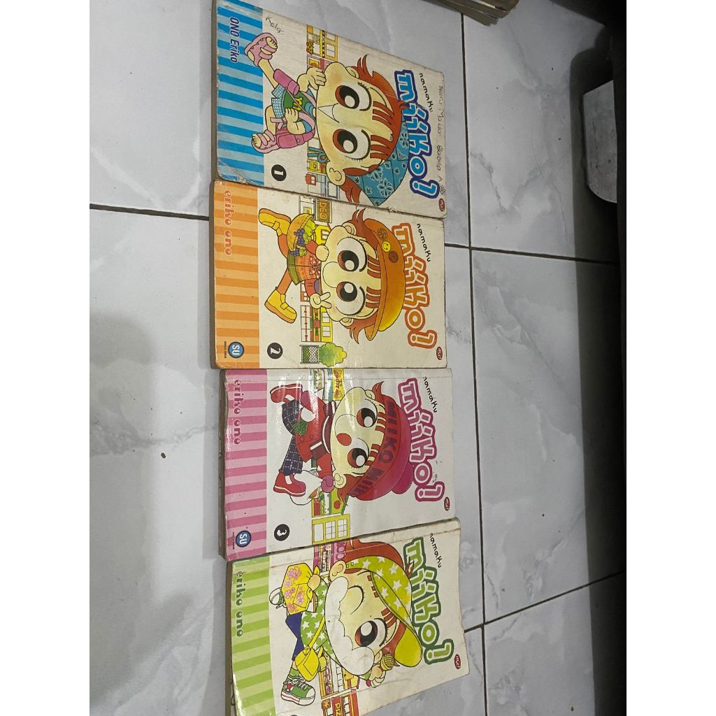 Komik namaku Miiko 1-4 tamat set 2 - Eriko ono