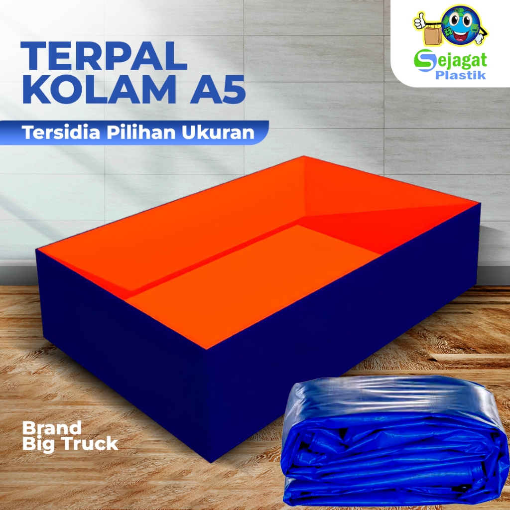 Sejagat Plastik - Tenda Kolam A5 Tenda Petak tenda kotak Tenda Bibit Ikan