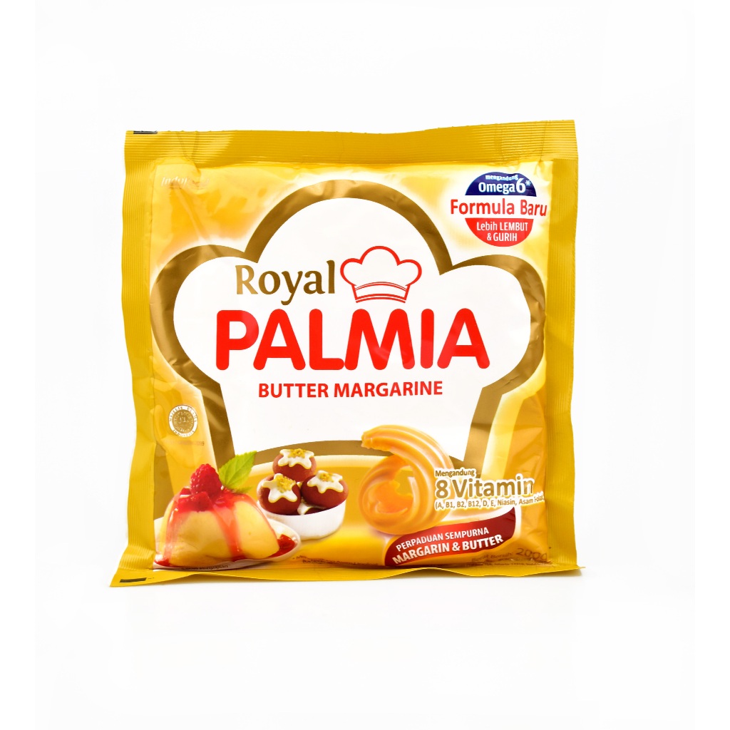 

ROYAL PALMIA BUTTER MARGARINE 200GR ExDATE FEB 2026