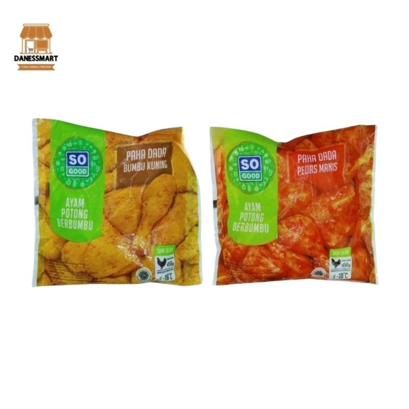 

So Good Paha Dada 450gr Berbumbu Kuning/Pedas Manis