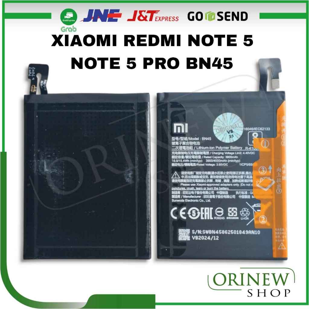 Baterai Xiaomi Redmi Note 5 Note 5 Pro Battery Batre