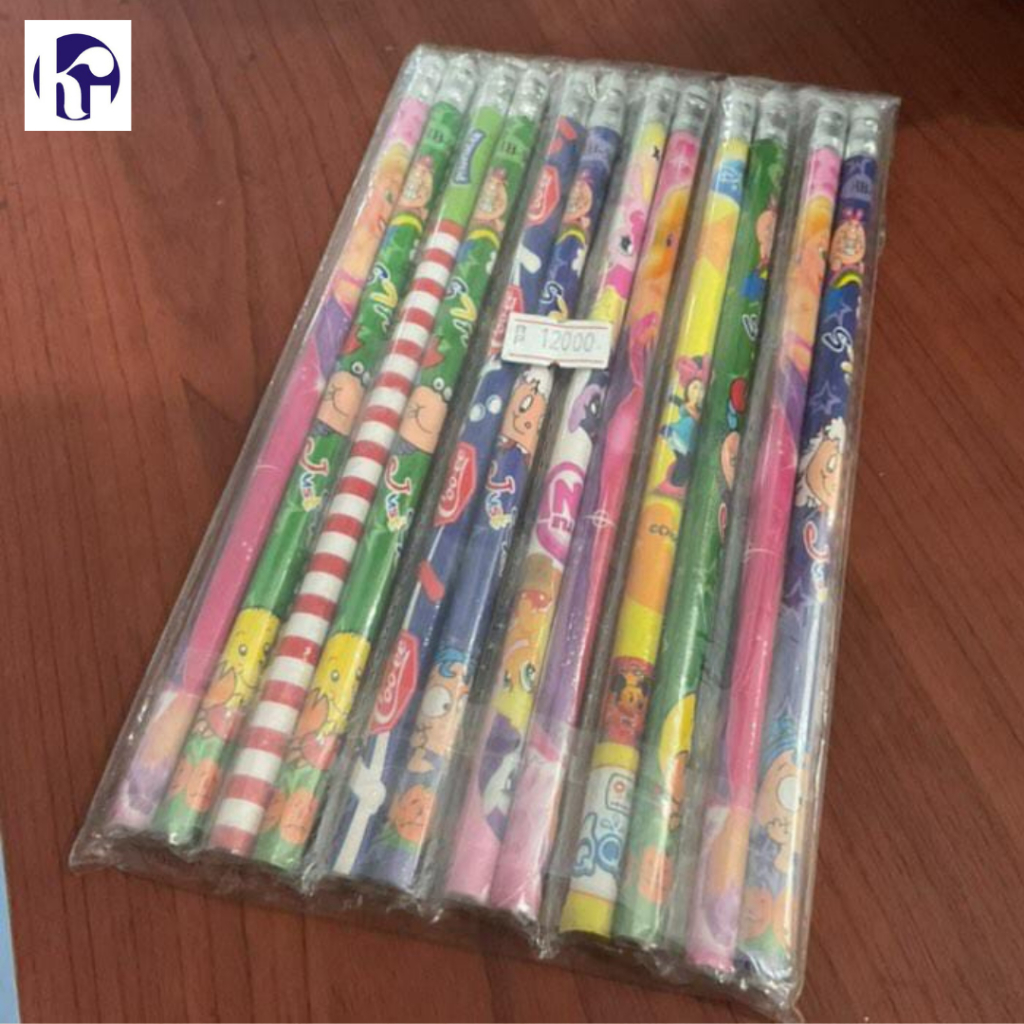 

Pensil HB Karakter 1 Pak isi 12 Pcs