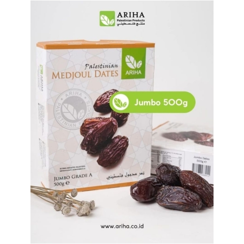

Kurma Medjol Ariha 500 Gram Jumbo