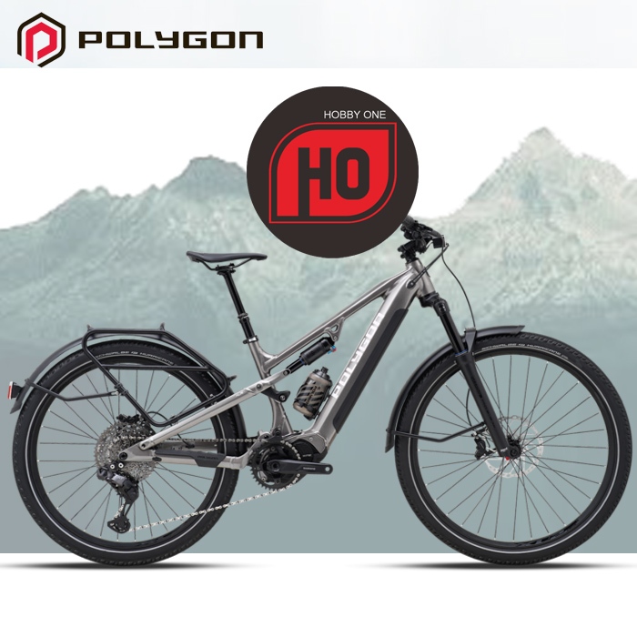 POLYGON SISKIU HE Gray ELECTRIC  MTB - E-BIKE E-MTB Sepeda