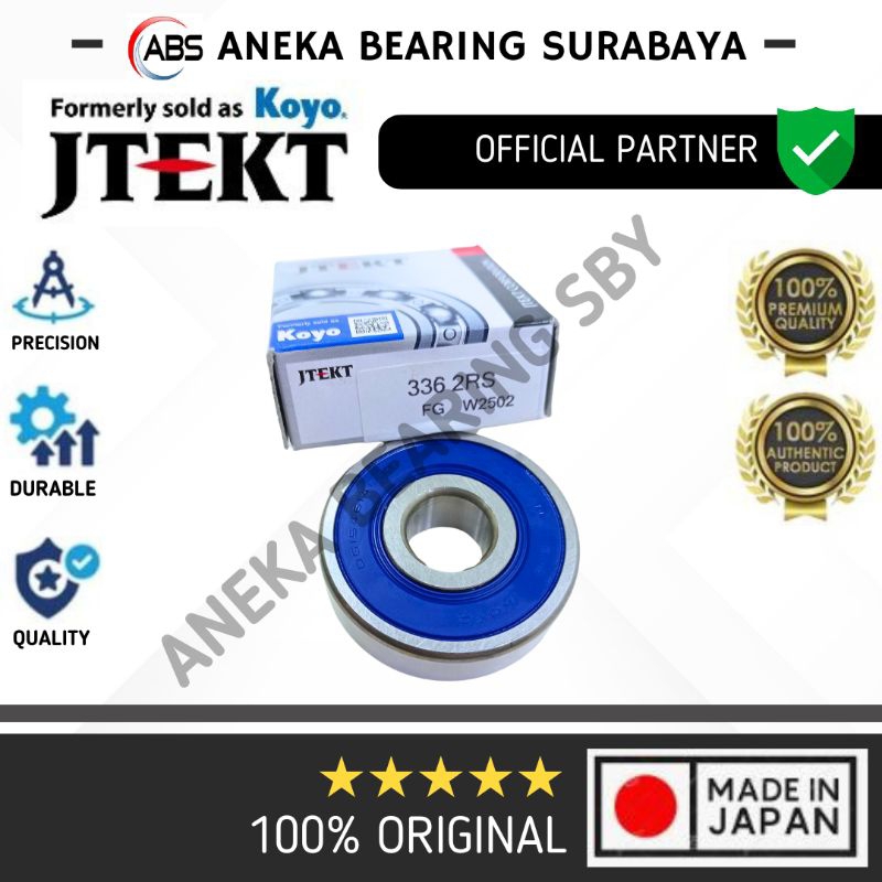 BEARING ALTERNATOR 336 2RS KOYO DINAMO 949100-3360 DENSO 15X46X14